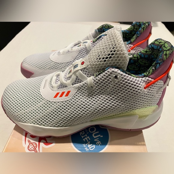 NIB Disney x Adidas Toy Story Buzz Lightyear Sneakers Exclusive - Picture 1 of 6